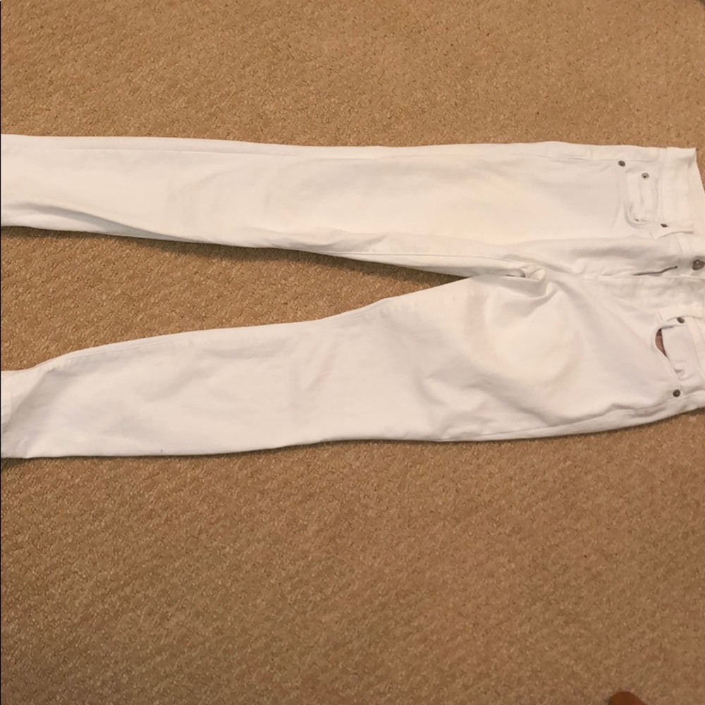 White jeans